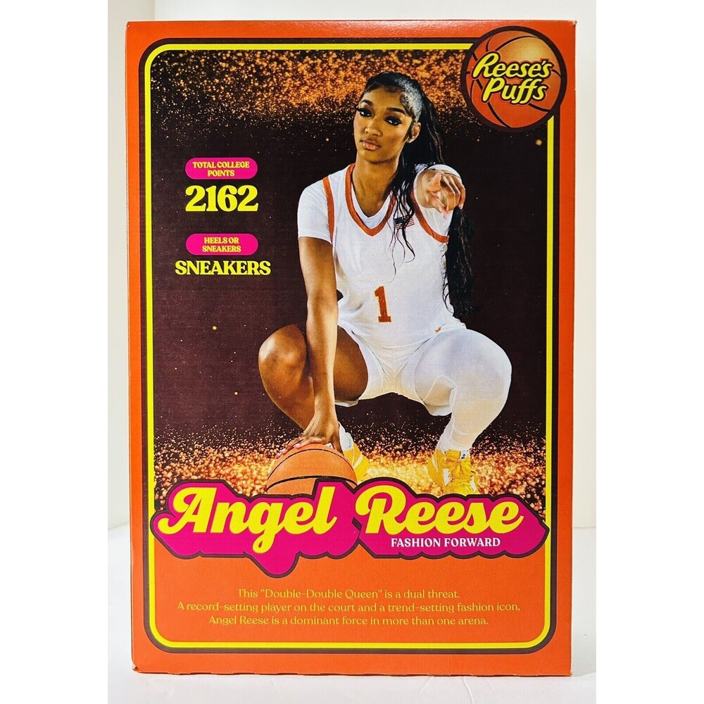 Angel Reese CHICAGO SKY -WNBA Reeses Puffs Cereal LIMITED EDITION. 11.5oz 1 Box
